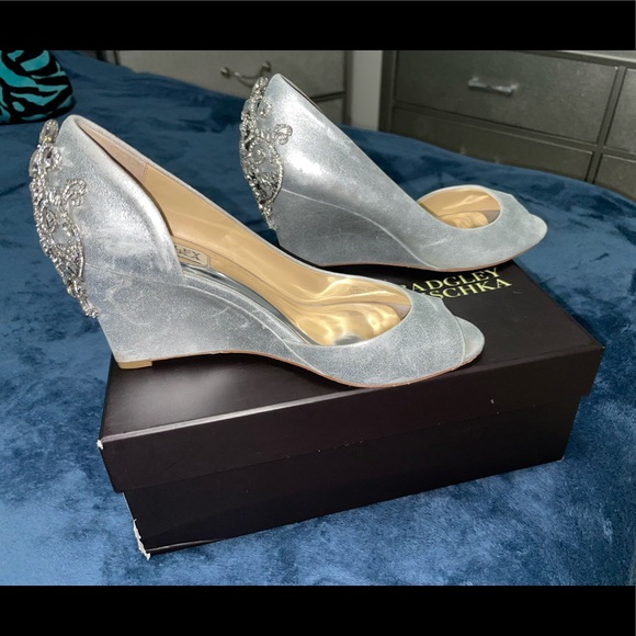 Nordstrom badgley Mischka- size 8.5 tacón de mujer taya 8.5 - Picture 2 of 8